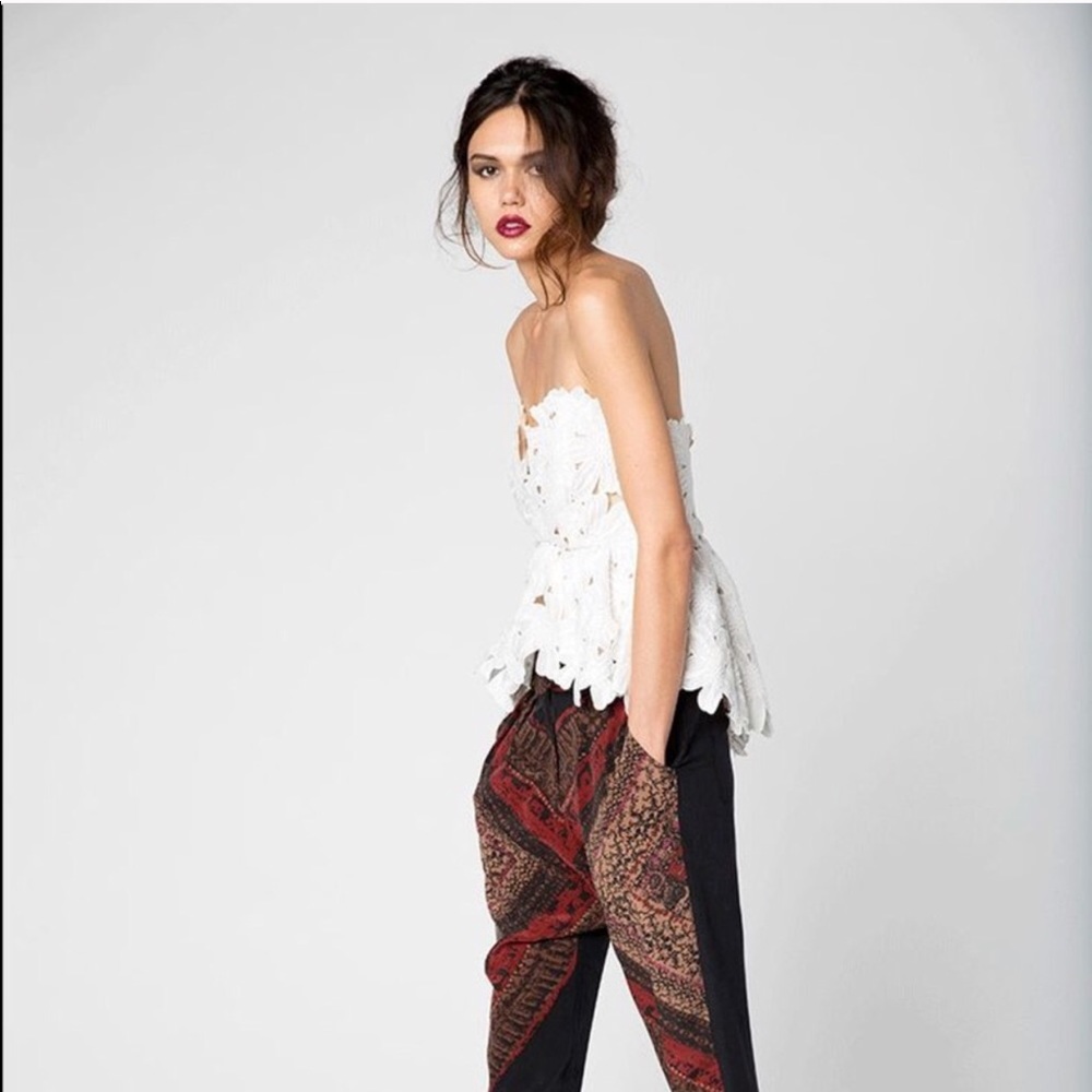 Stone Cold Fox Texas Tube Top (white) BNWOT